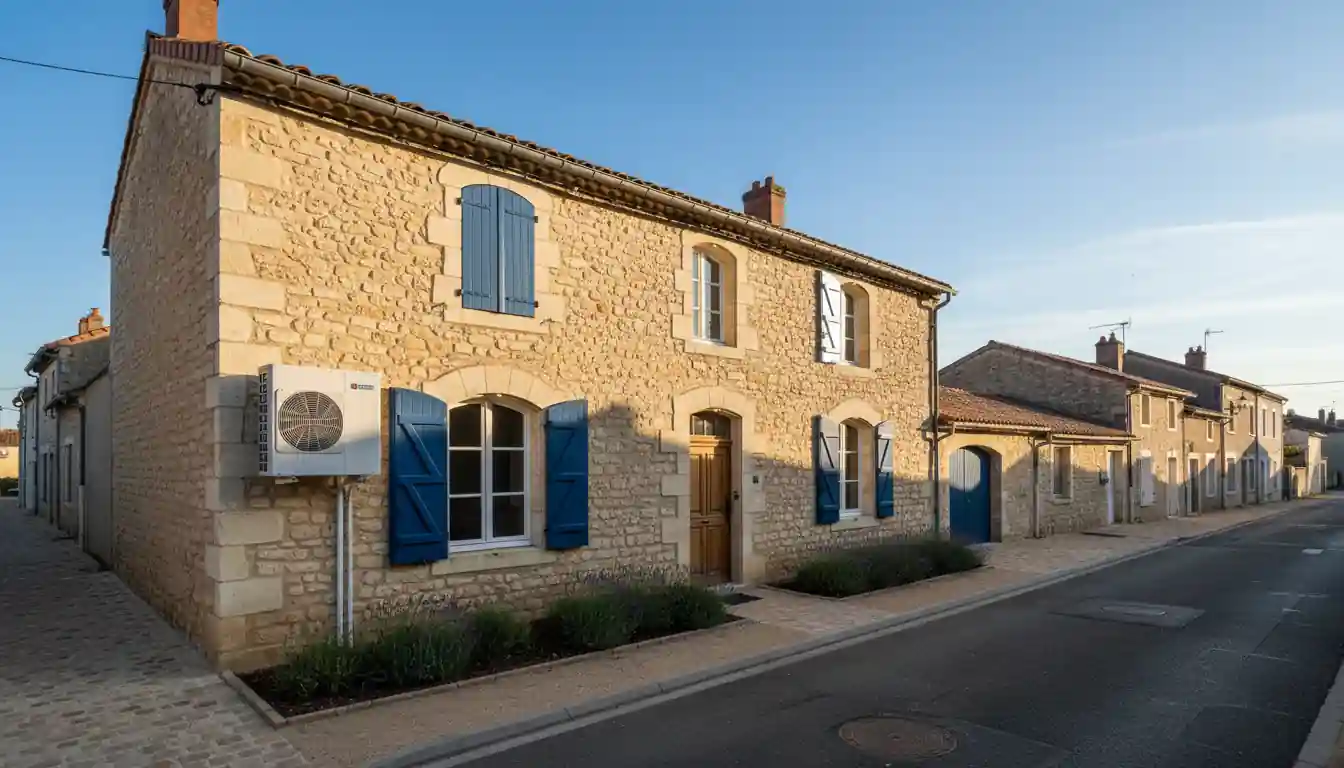 Installation pompe à chaleur à Aiguillon