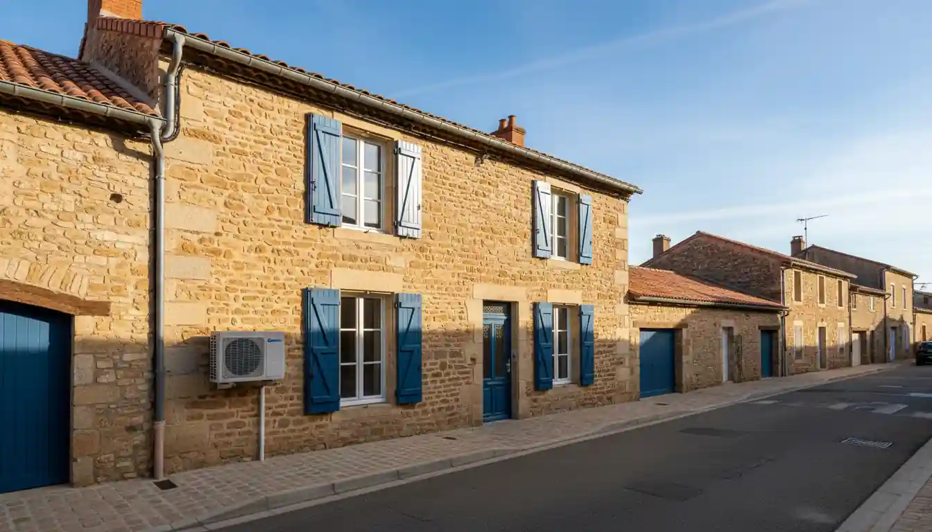 Installation pompe à chaleur à Lauzerte