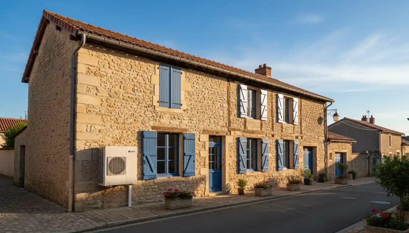 Installation pompe à chaleur à Pujols